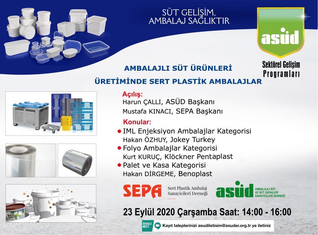 Ambalajlı Süt Ürünleri Üretiminde Sert Plastik Ambalajlar Eğitim