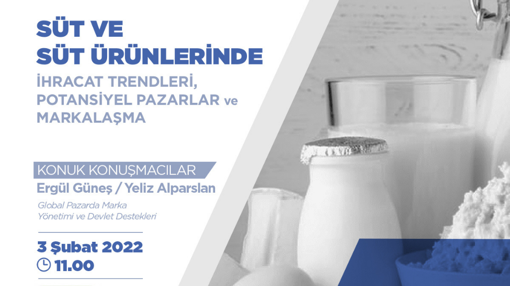 Süt ve Süt Ürünlerinde İhracat Trendleri, Potansiyel Pazarlar ve Markalaşma