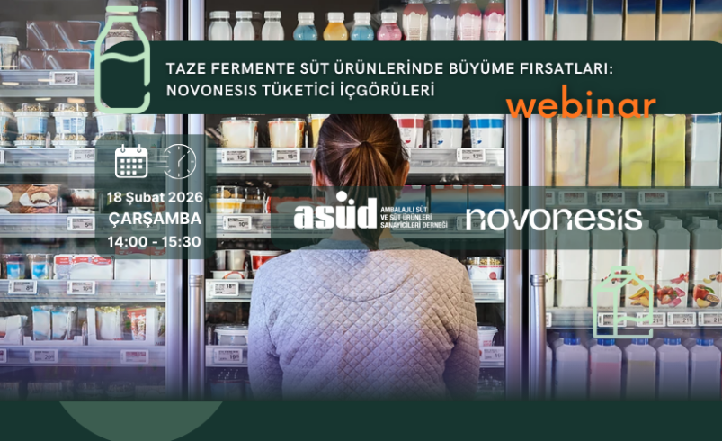 Taze Fermente Süt Ürünlerinde Büyüme Fırsatları Webinarı